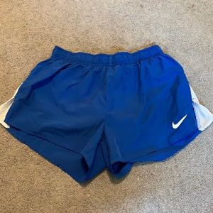 Royal blue Nike shorts